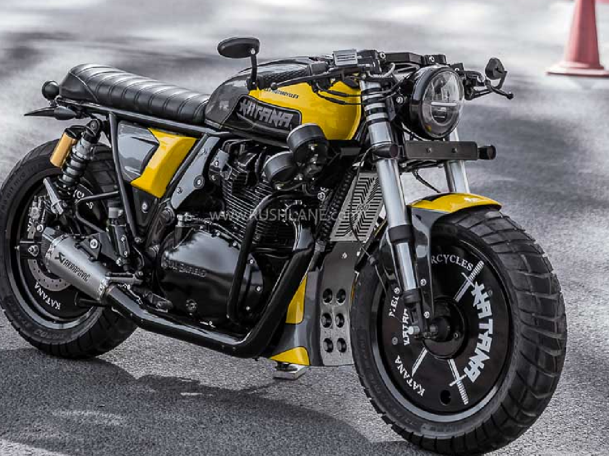 Neev Motorcycles Latest Creation Katana Is Here! Shares Royal Enfield ...