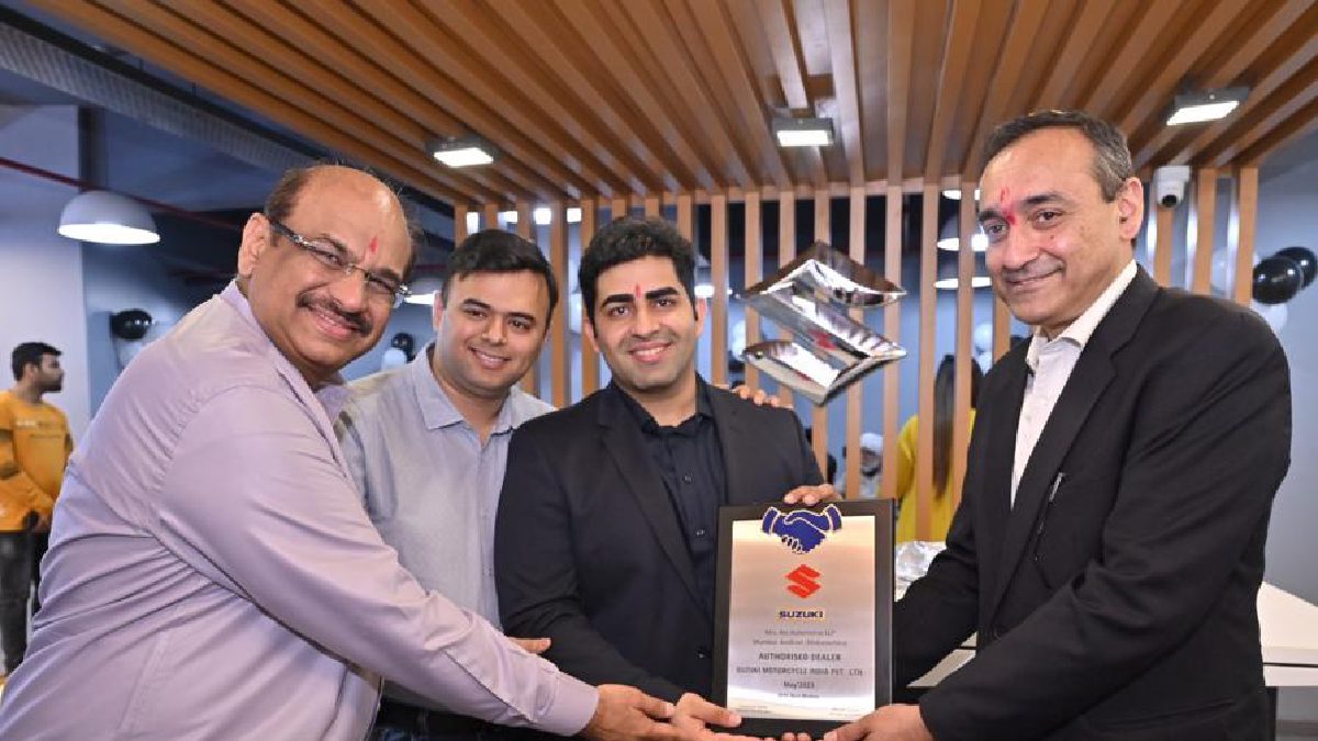 Suzuki Inaugurates Exclusive Bike Showroom in Ahmedabad and Mumbai