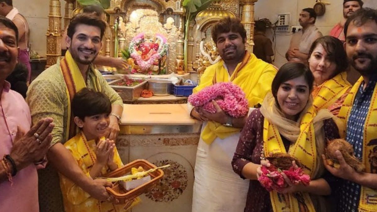 Arjun Bijlani Seeks Bappa's Blessings For His New Show Pyaar Ka Pehla Adhyay: Shiv Shakti - Vimarsana News
