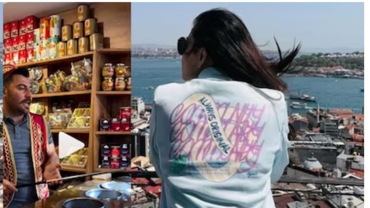 Watch: Sonalee Kulkarni Enjoys Turkish Icecream In Istanbul - Vimarsana News