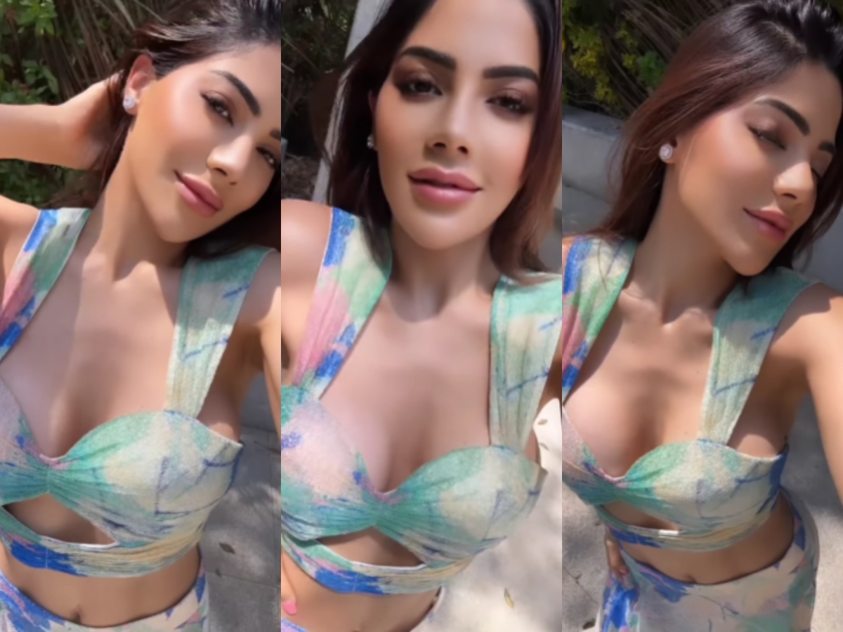 HOT! Nikki Tamboli Bares Her Midriff In Cut-Out Top And Skirt, Sexy Video  Goes Viral; Watch - News18