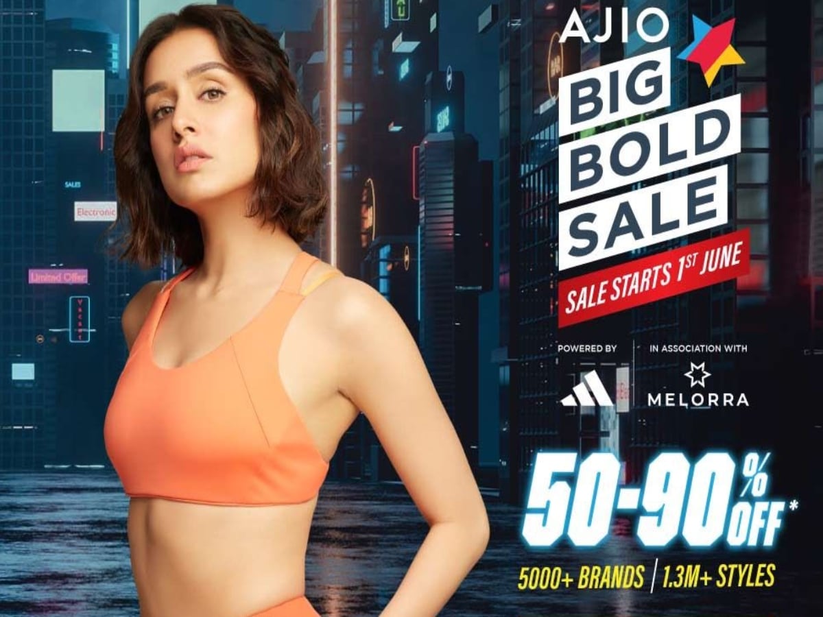 AJIO's Big Bold Sale Launches 'Fashion's Most Wanted' Campaign with  Shraddha Kapoor and Rana Daggubati - News18