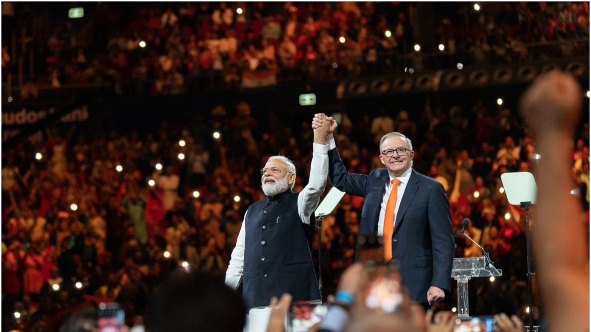 Modi Is The Boss Australian Pm Anthony Albanese Lauds Pm As He Gets Roaring Welcome In Sydney