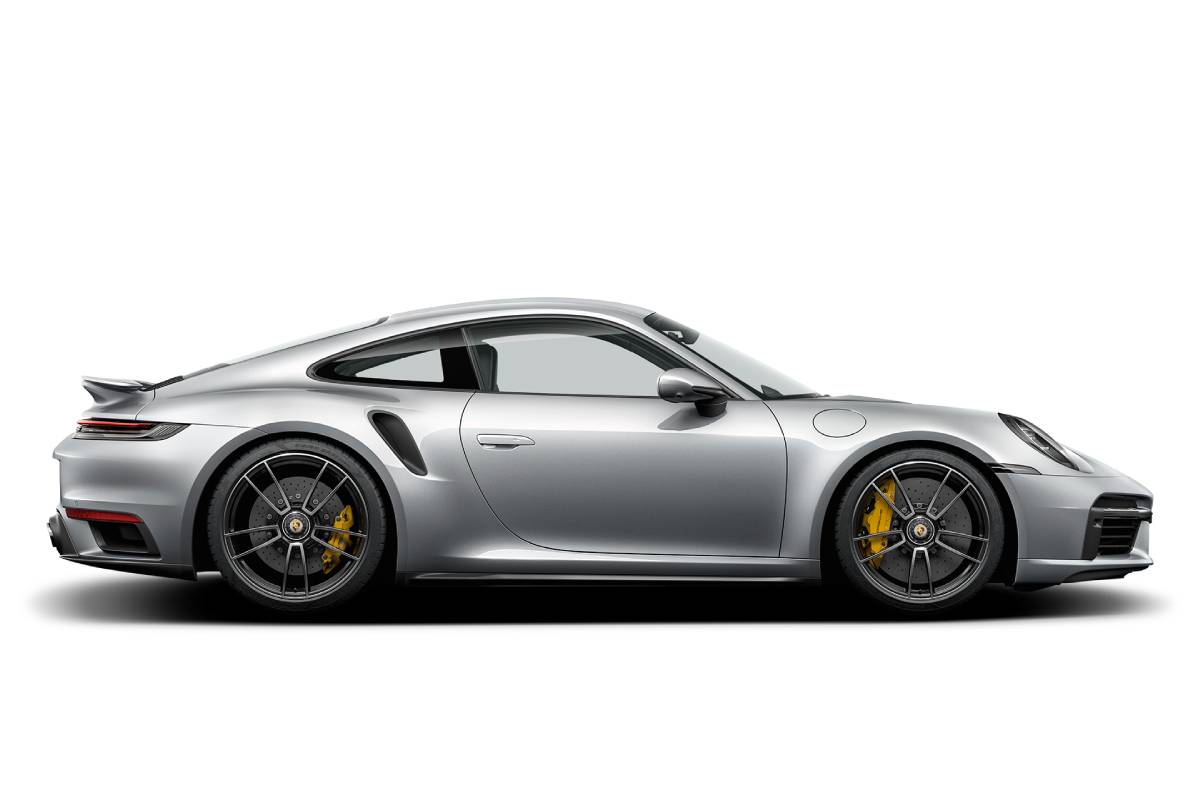 Porsche 911 Turbo s сбоку