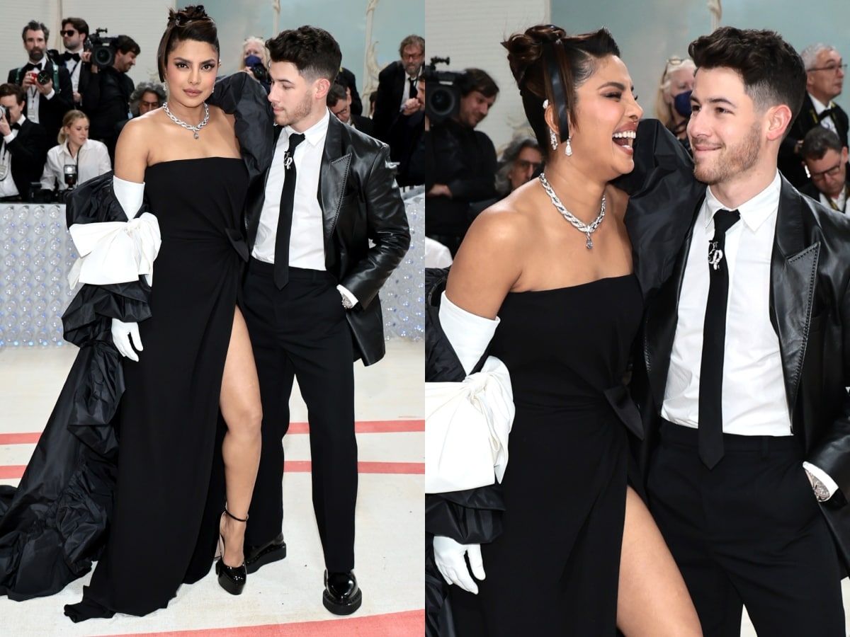 1200px x 900px - Priyanka Chopra's Met Gala Entry in Sexy Thigh-High Slit Gown Gets Loudest  Cheers; Watch Video - News18