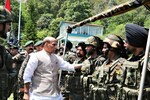 Rajouri Encounters: Defence Minister Rajnath Singh Pays Tribute to Martyrs, Reviews Border Security in J&K