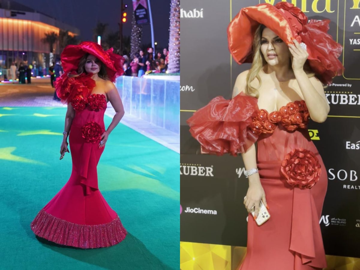 1200px x 900px - Rakhi Sawant Begs 'Kapde Mat Phaadna' As She Gets Mobbed at IIFA 2023, Says  'Don't Touch Me'; Watch - News18