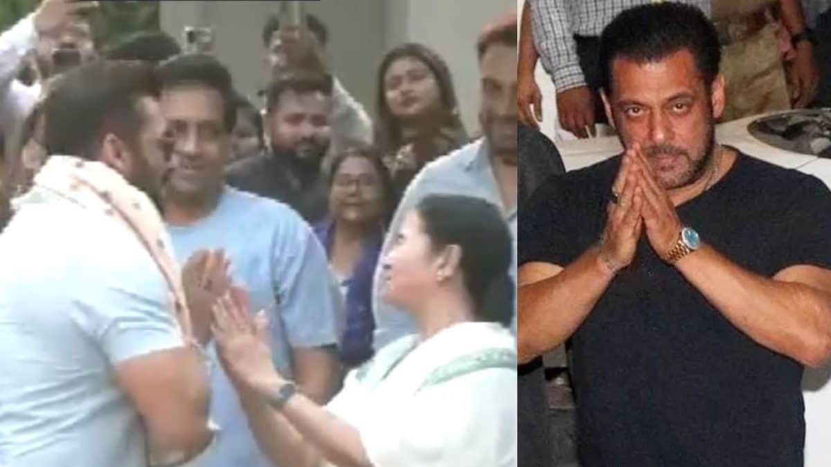 Salman Khan Visits Mamata Banerjee’s Residence In Kalighat