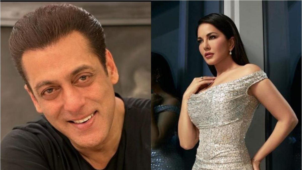 1200px x 675px - Salman Khan SHUTS DOWN Question About 'Sexy' Sunny Leone and Her Saree in  Viral Video, Watch - News18