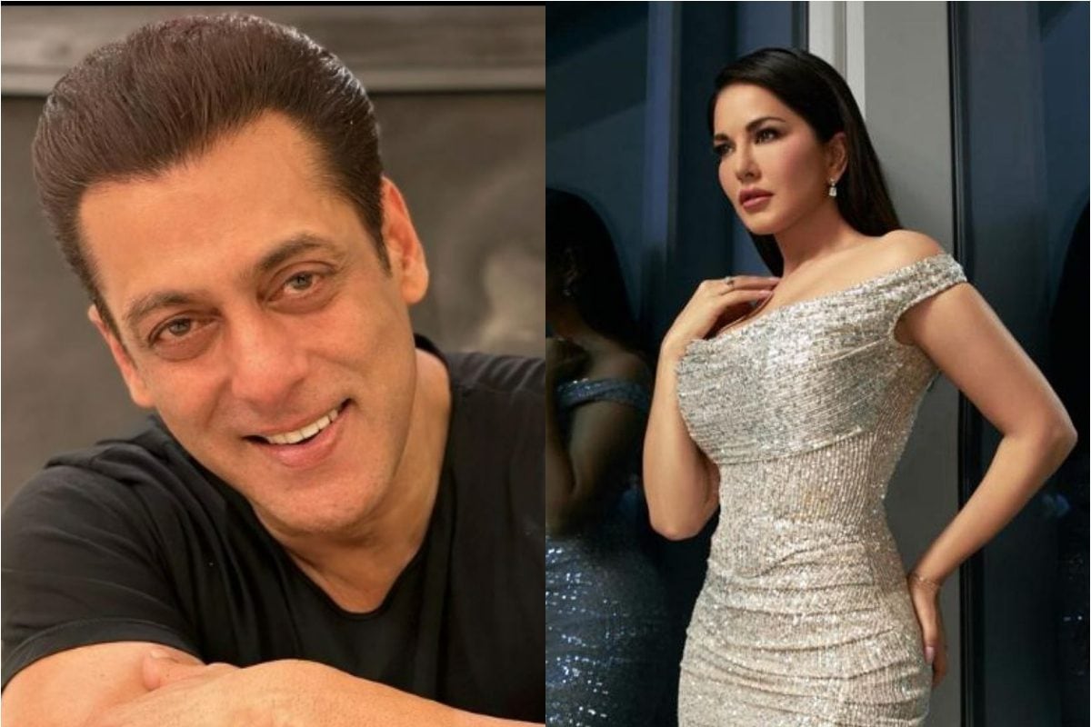 Salman Khan SHUTS DOWN Question About 'Sexy' Sunny Leone and Her Saree in  Viral Video, Watch - News18