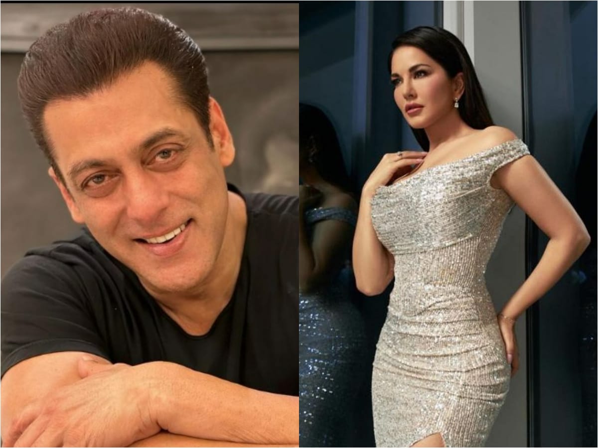 1200px x 900px - Salman Khan SHUTS DOWN Question About 'Sexy' Sunny Leone and Her Saree in  Viral Video, Watch - News18