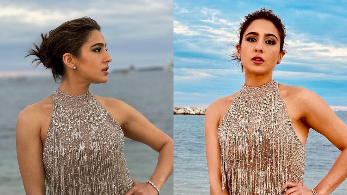 Cannes 2023: Sara Ali Khan Dazzles In Sequin, Figure-Hugging Gown; Says ‘Feeling Too…’