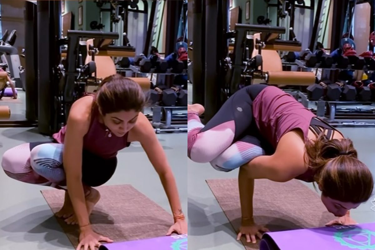 Watch: Shilpa Shetty gives major work out goals with her latest post |  Hindi Movie News - Times of India