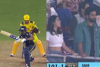Shubman Gill Gets Stumped By Dhoni Moments Before Sara, Vicky Kaushal Spotted At IPL Final