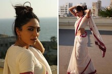 Sobhita Dhulipala Is A Vision To Behold In White Cotton Saree, See The Diva's Stunning Pictures