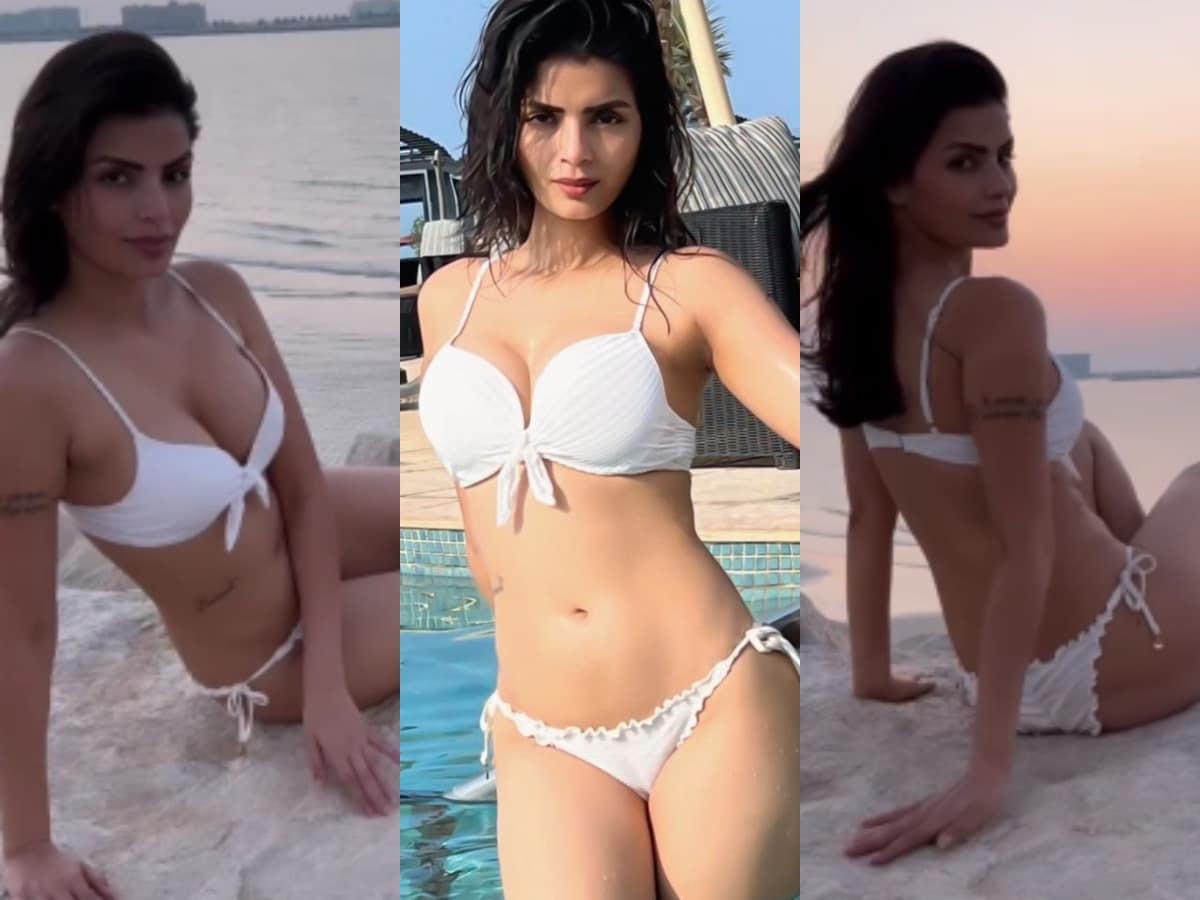 Www Sixy Hot Videos - HOT! Sonali Raut Goes Bold Wearing White Bikini in Pool, Sexy Video Goes  Viral; Watch - News18