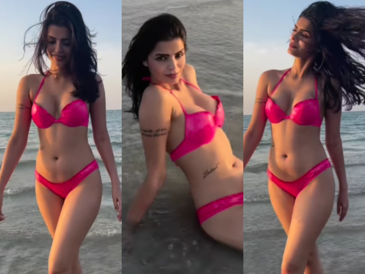 Bich Ka Xxx Video - HOT! Sonali Raut Raises The Heat On Beach Wearing Backless Bikini, Sexy  Video Goes Viral; Watch - News18