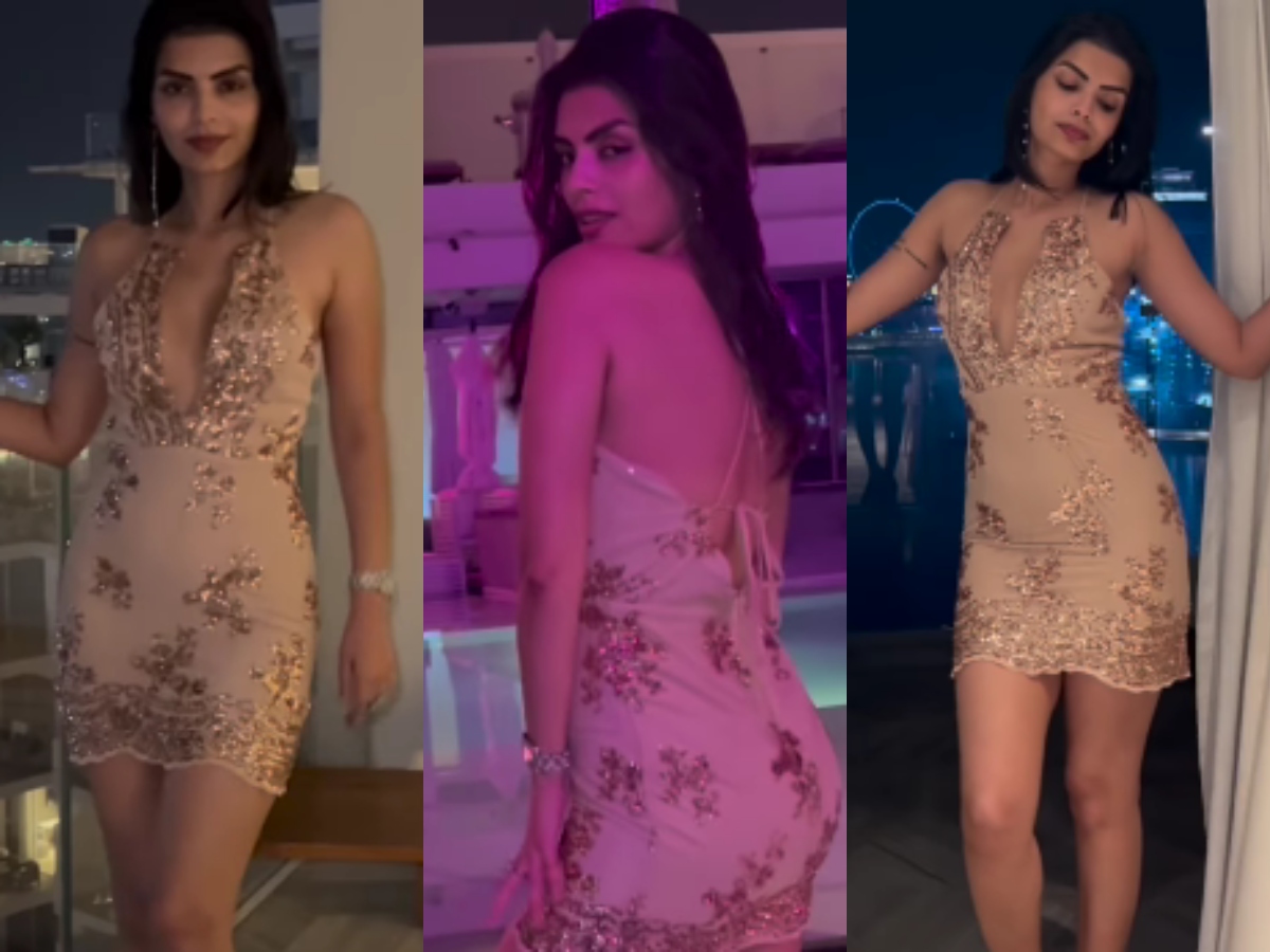 HOT! Sonali Raut Flaunts Sizzling Moves In Plunging Backless Dress, Sexy  Video Goes Viral; Watch - News18