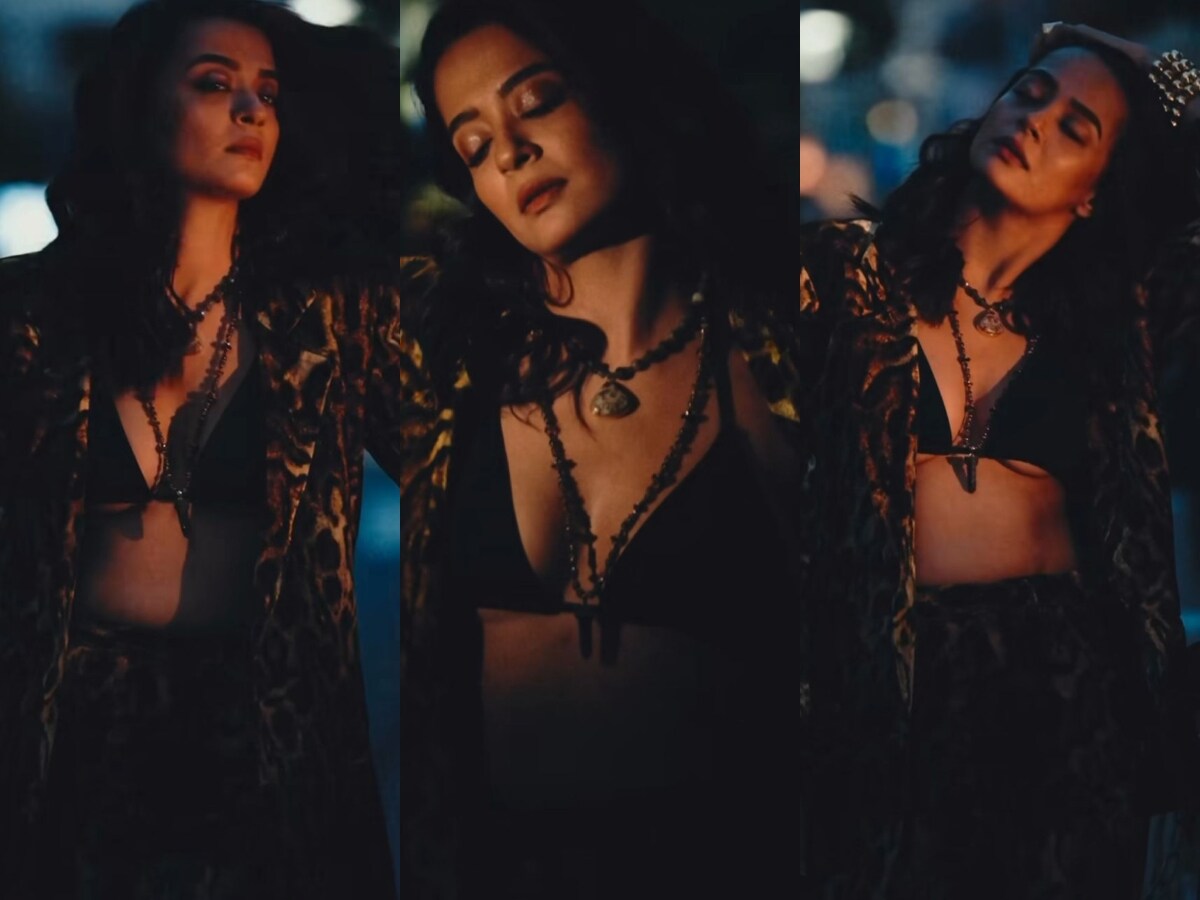 Sexy! Surveen Chawla Oozes Hotness In A Sizzling Power Suit With Black Bra,  Video Goes Viral; Watch - News18