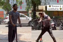 Terrence Lewis Almost Falls While Riding a Scooter, Fans Joke ‘Road Ki Galati Hai’