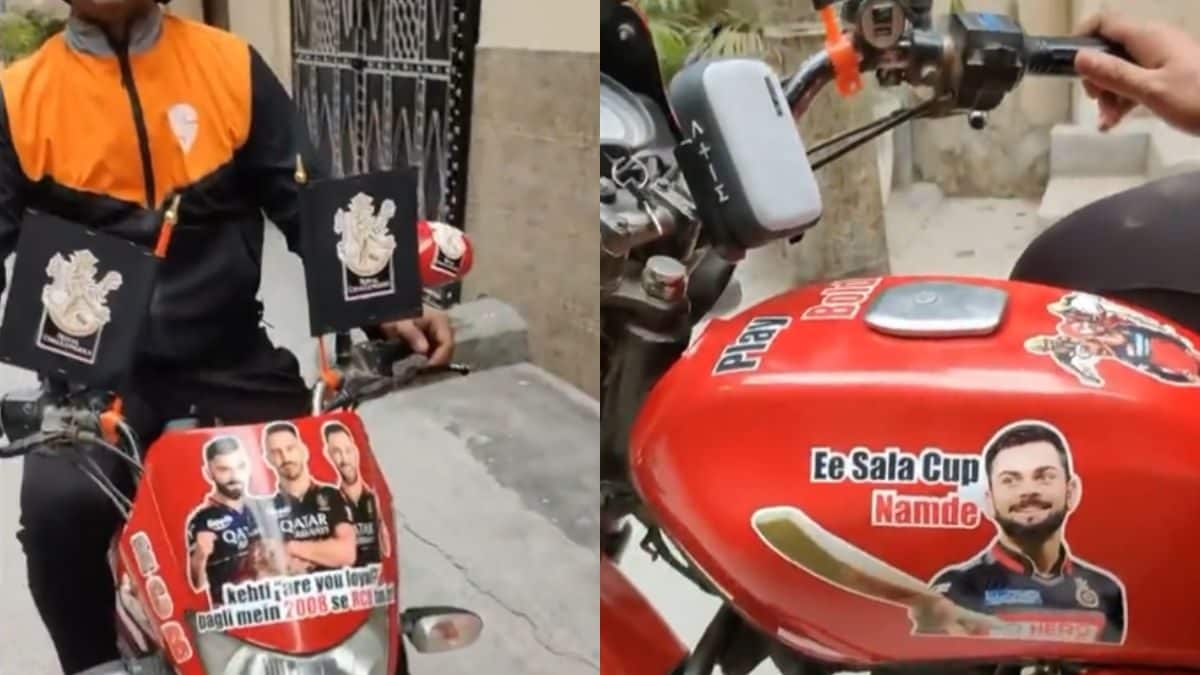 IPL 2023: Viral Video Shows Why This Swiggy Delivery Guy is RCB’s Biggest Fan
