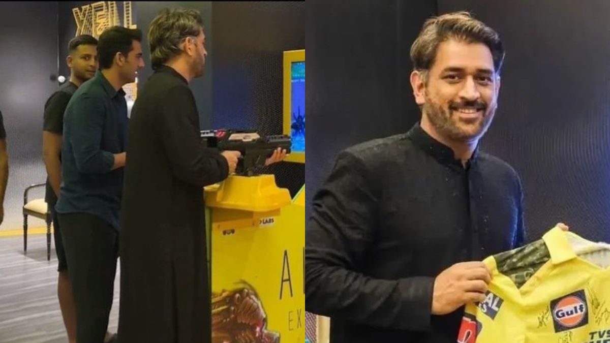 MS Dhoni Wears Black Kurta Pajama During CSK Team Dinner and Fans Can't Stop Gushing About it - Vimarsana News