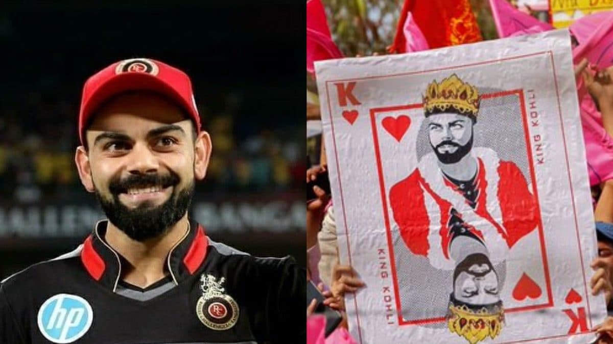 ‘King’ Kohli’s IPL Poster in RCB vs RR Shows How He ‘Rules’ Hearts of Fans Worldwide