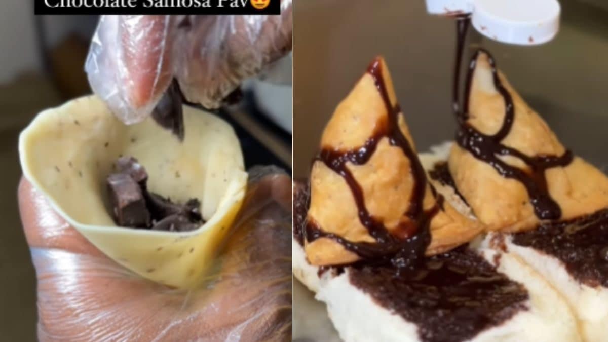 Surat Shop Sells Chocolate Samosa Pav and Foodies Can't Take it Anymore