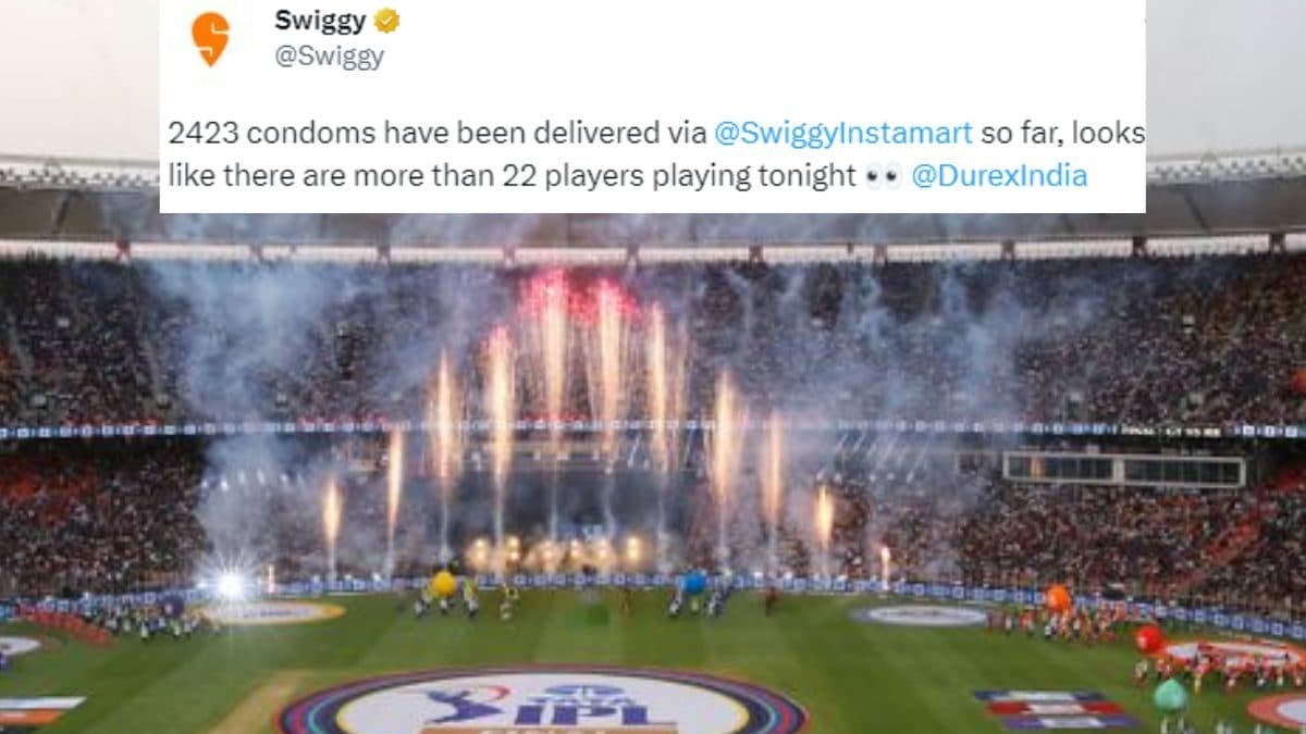 'More Than 22 Players Tonight': Swiggy Sold 2423 Durex Condom Packets on IPL 2023 Final - Vimarsana News