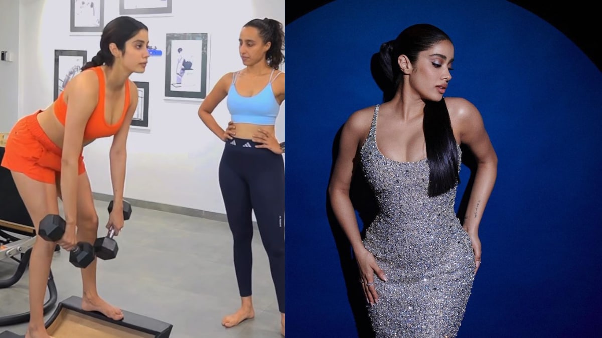 Janhvi Kapoor Loves Nothing More Than A Good Pilates Session, Here is Proof