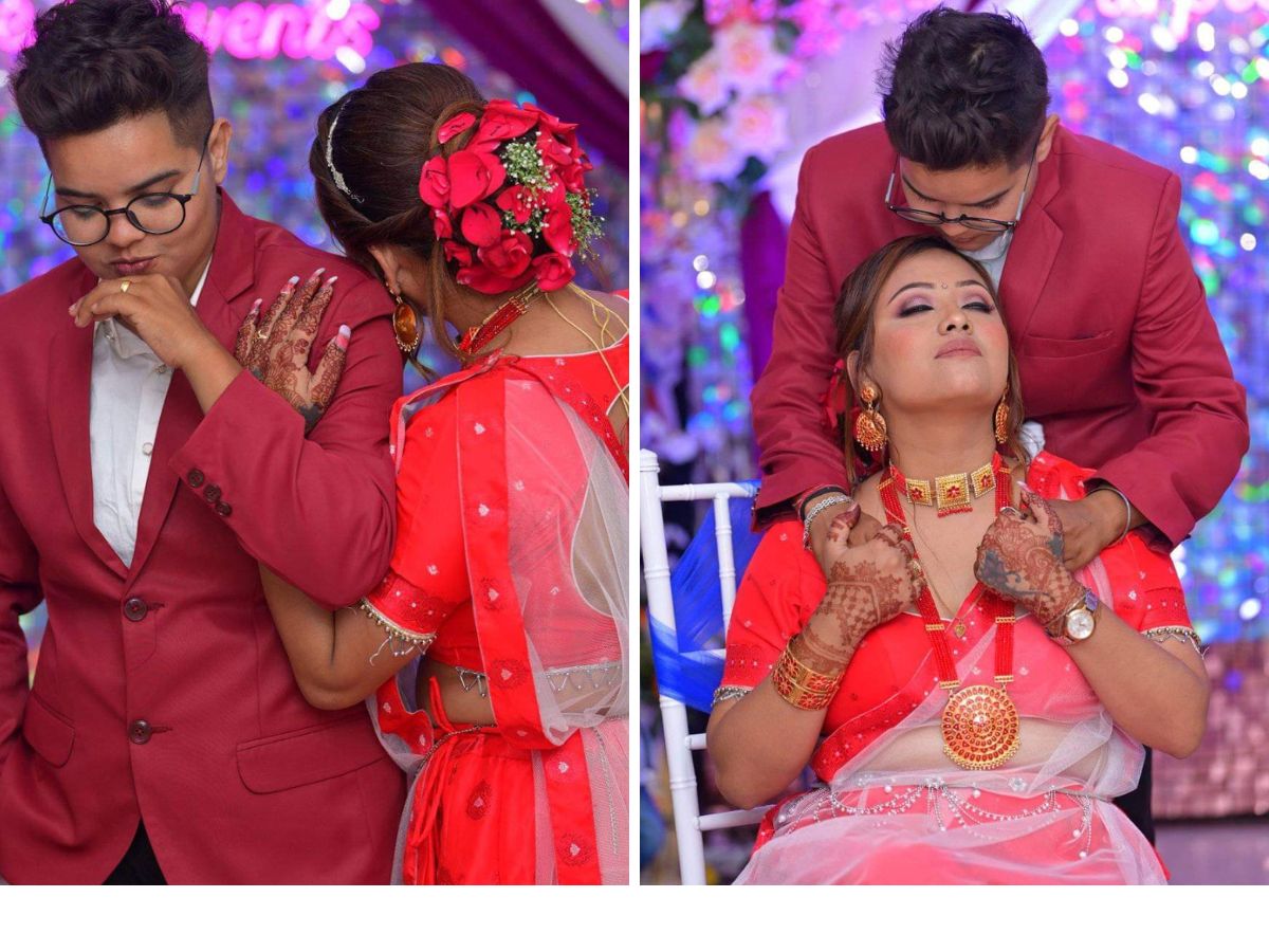 Assam Lesbian Sex - Love in the Time of SC Verdict: Guwahati Woman Gets Engaged to Same-Sex  Partner, Pictures Go Viral - News18