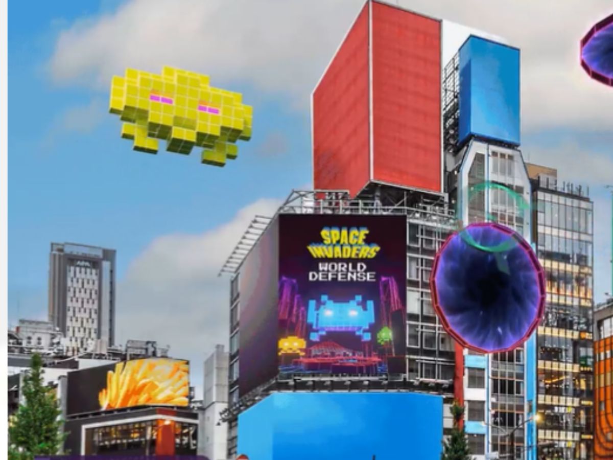 Google and Space Invaders launch an immersive AR game