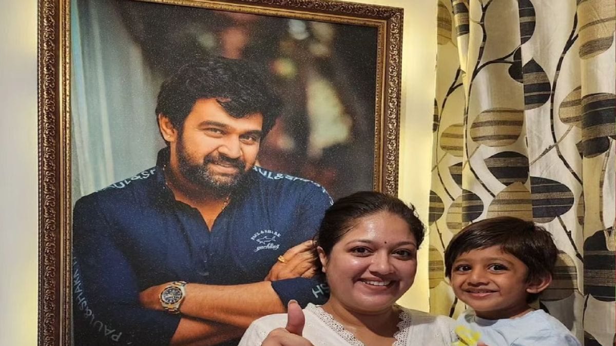 Meghana Raj Sarja shares emotional post as son Raayan leaves for school for first time - Vimarsana News