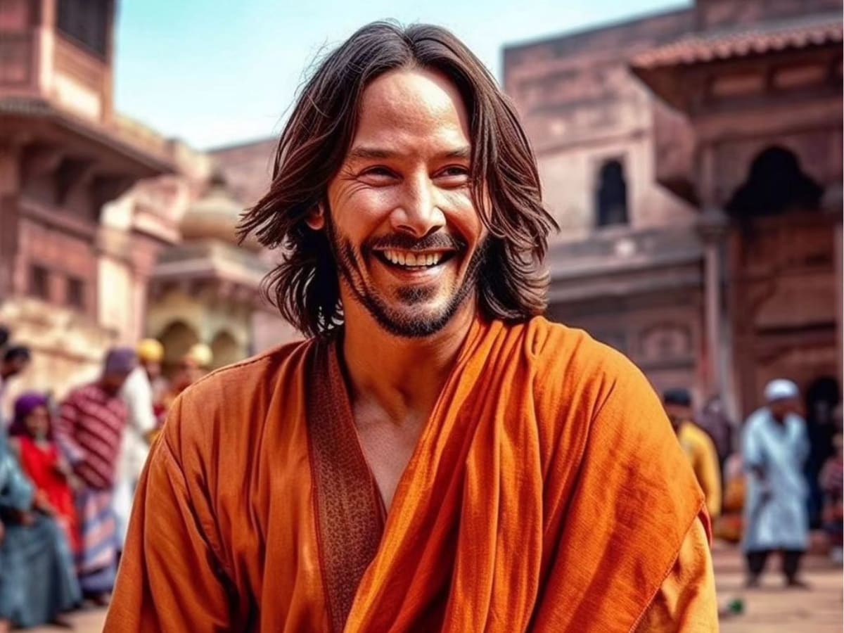 AI Transforms Tom Cruise, Brad Pitt And Keanu Reeves Into Indian Monks And We Are Not Complaining