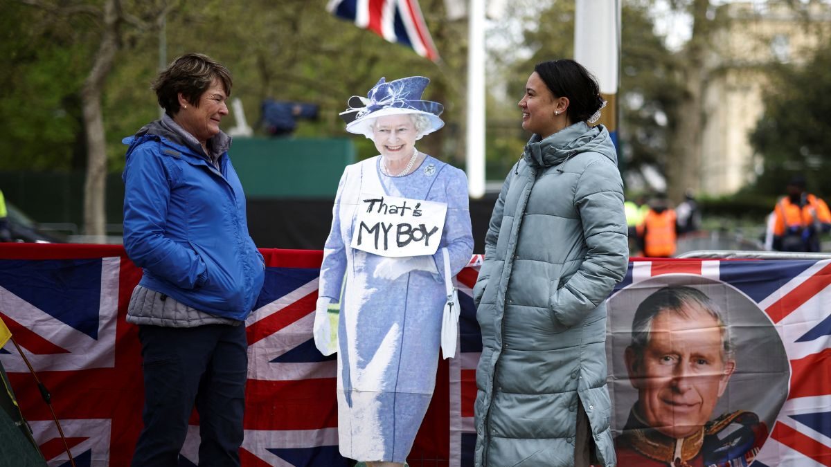 King Charles III Coronation: Royal Watchers Camp Outside Buckingham