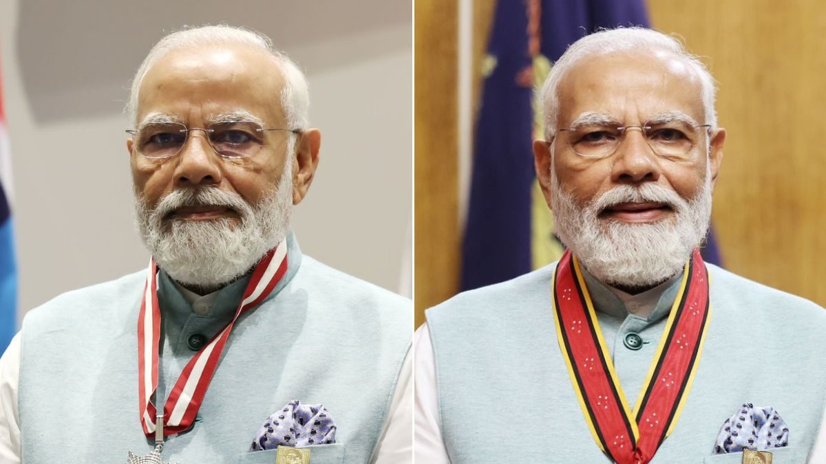 Modi Conferred with Highest Honors by Fiji, Papua New Guinea; A Look at Int'l Awards Received by PM So Far - Vimarsana News