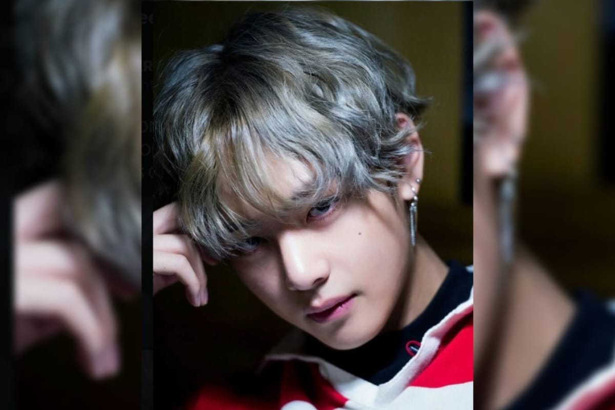 BTS Singer Kim Taehyung New Picture In Blonde Hair Leaves ARMY Excited  Obviously  News18