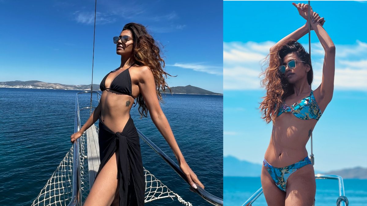 Aktör ve süper model Priyanka Karunakaran’ın Türkiye tatili harika bir seyahat havası veriyor.