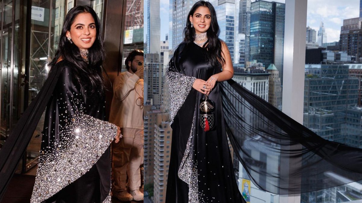 MET Gala 2023: Isha Ambani Piramal Makes a Statement in a Stunning Prabal Gurung Saree Gown