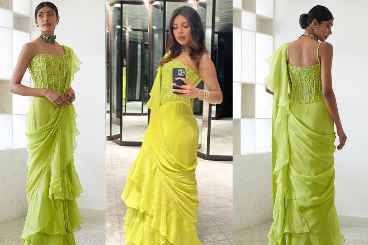 Times when Priyanka Chopra made style statement wearing saree at