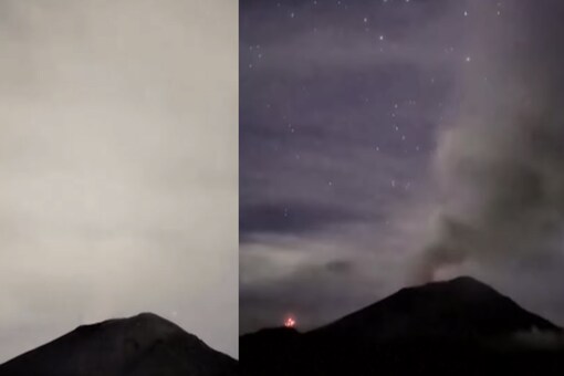 Watch: Breathtaking Timelapse Of Volcanic Eruption In Mexico - News18