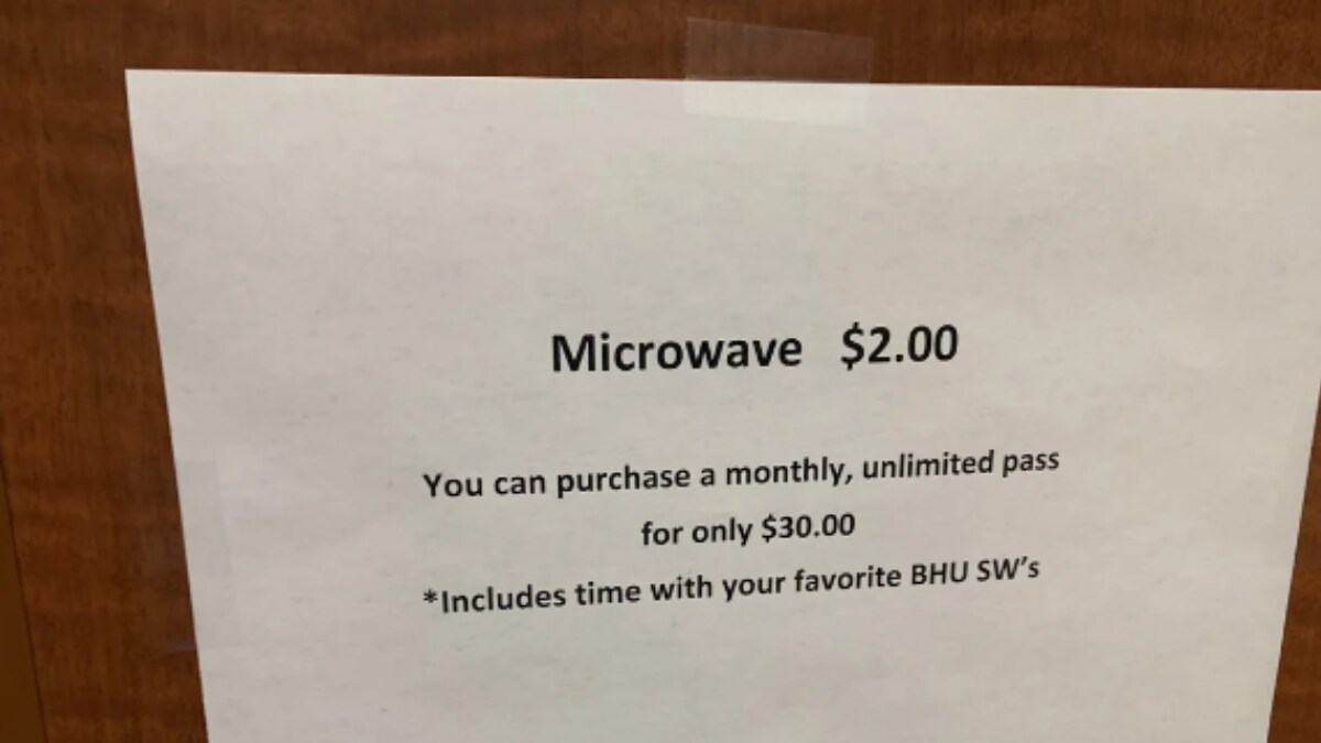 Ever Paid For Using A Microwave? This Hospital Is Charging 2 News18