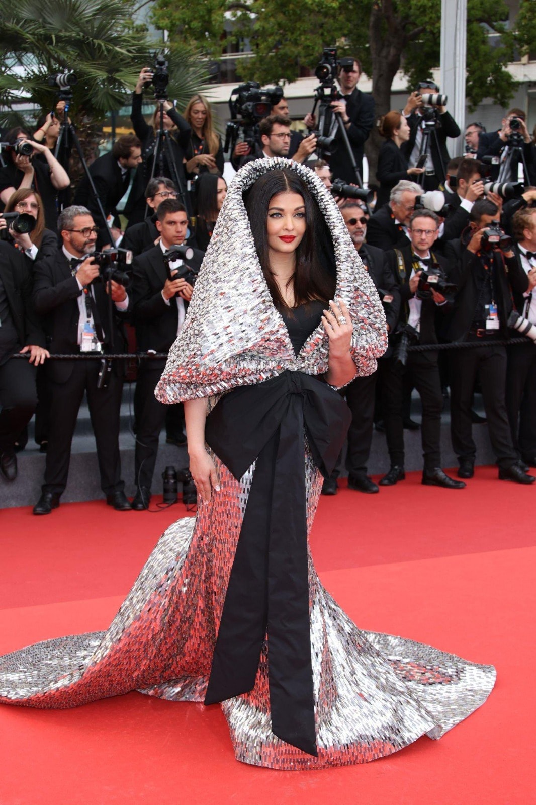 Aishwarya Rai Bachchan in Michael Cinco Couture at the 'Okja' 70th Cannes  Film Festival Premiere