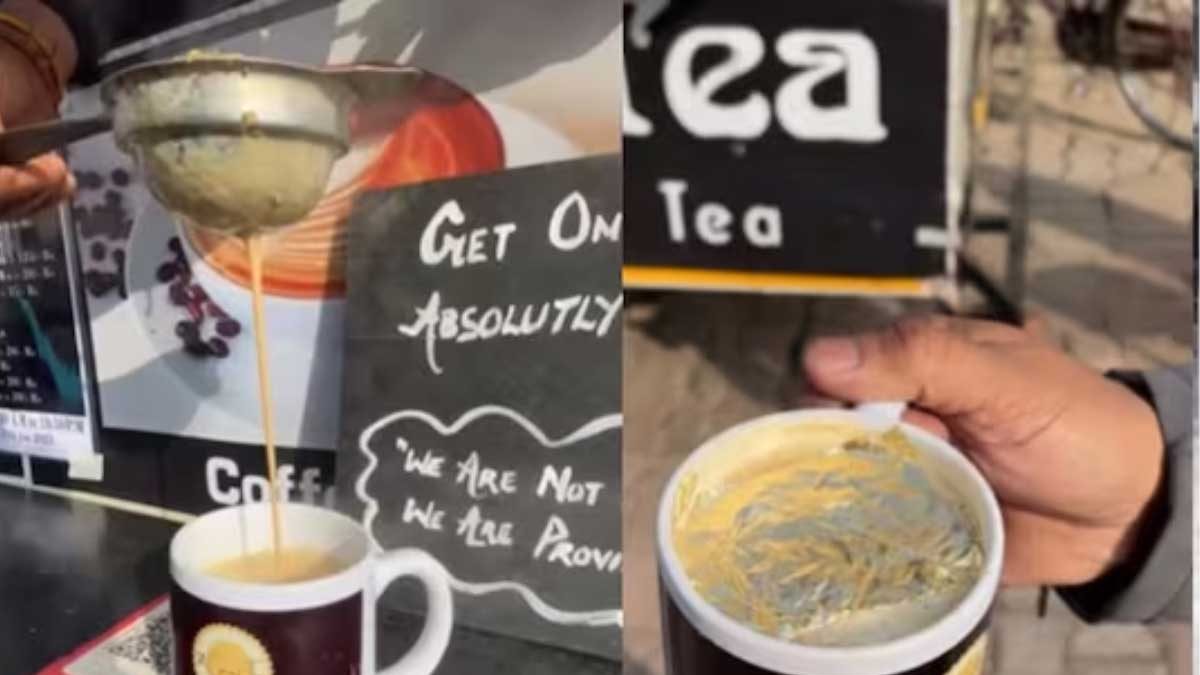Watch: Lucknow's 24-carat Gold Tea Fails To Impress Internet; Check Reactions - Vimarsana News