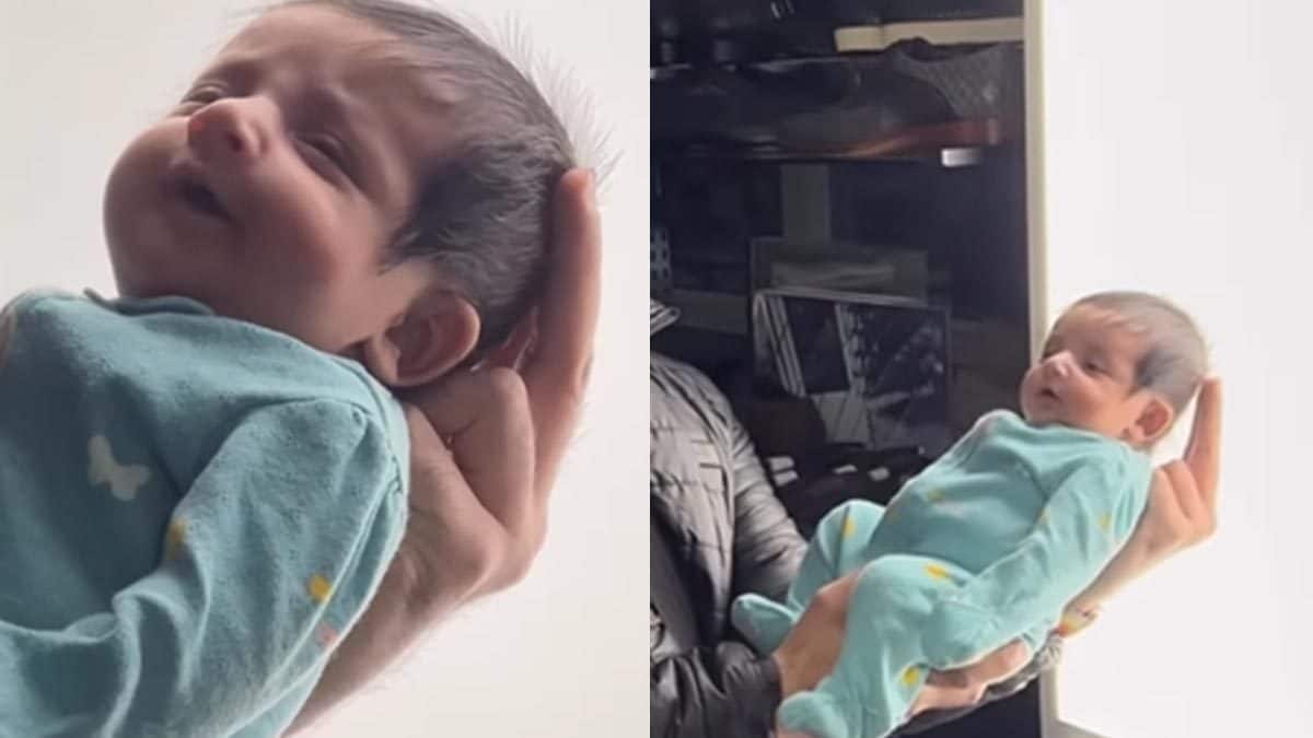 Man's Attempt To Get His 12-Day-Old Baby’s Passport Pic Clicked Is Real Struggle - News18