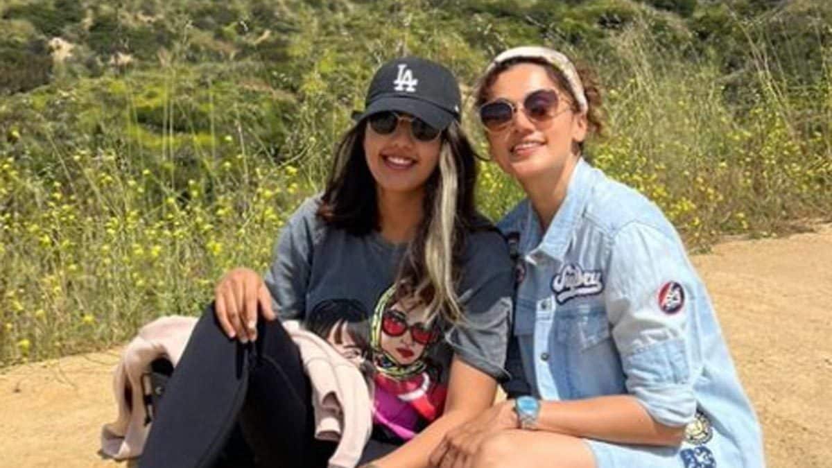 Tap Into LA: Inside Taapsee Pannu’s Fun-filled Vacation With Shagun, Beau Mathias Boe