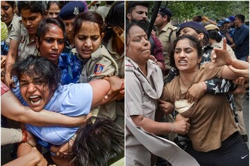 Wrestlers Protest: Sakshi Malik, Bajrang Punia & Vinesh Phogat Resume  Railway Job, Say 'Fight On'