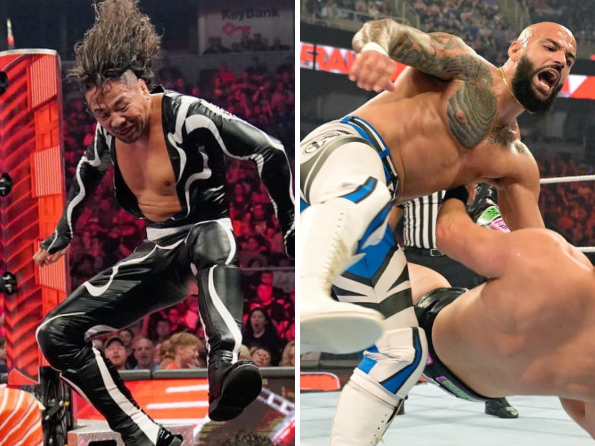 WWE Raw video highlights: Shinsuke Nakamura attacks Seth Rollins