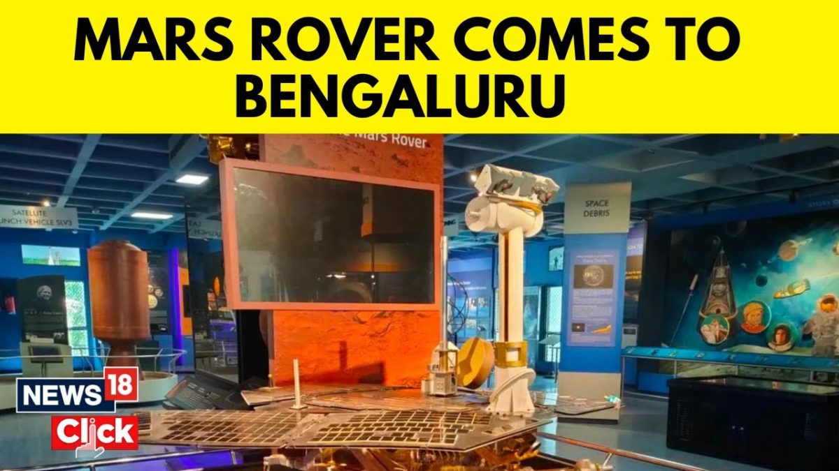 Bengaluru Museum Exhibits Full-Scale Replica Of Mars Rover Opportunity ...