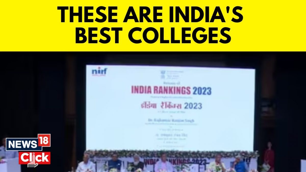 NIRF Ranking 2023 | IIT Madras, IISc Bengaluru Top Institutes, Miranda ...